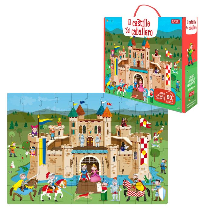 Puzzle Libro El Castillo Del Caballero 69773 Manolito 2