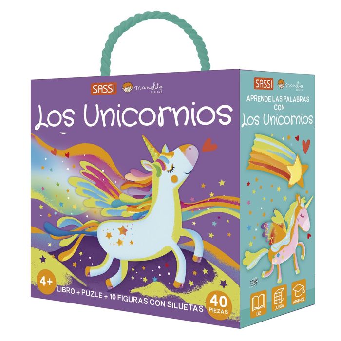 Libro Puzzle Unicornios 71453 Manolito Books