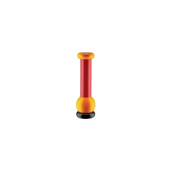 Ettore Sottsass Molinillo Negro/Amarillo/Rojo En Madera 100 Vc ALESSI MP0210