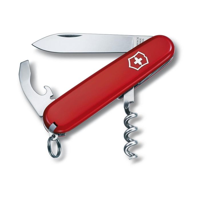 Navaja waiter roja, 9 funciones, 26x12x84mm, peso 35 g. victorinox