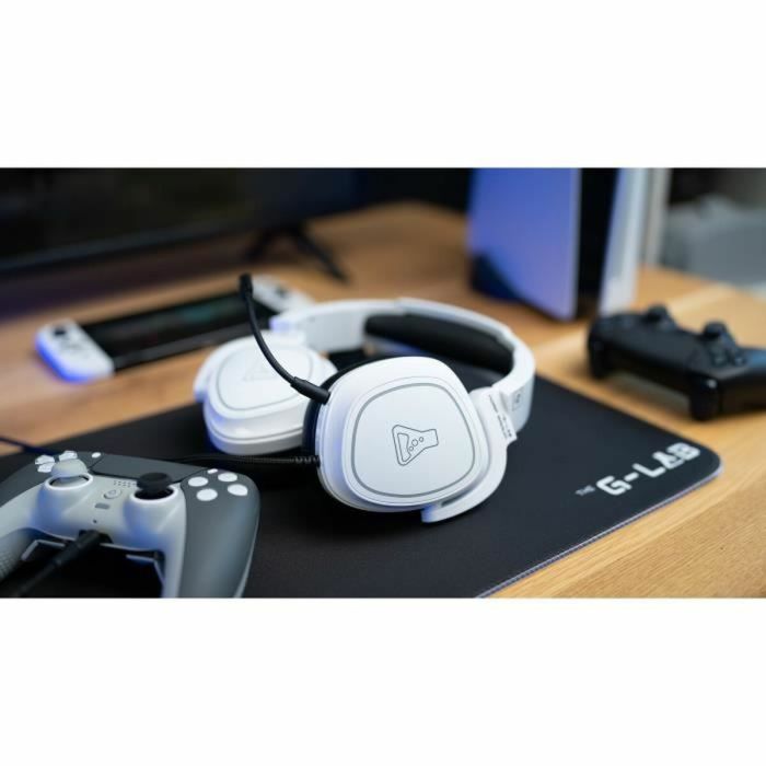 Auriculares The G-Lab KORP-RADIUM-WHITE Blanco 1