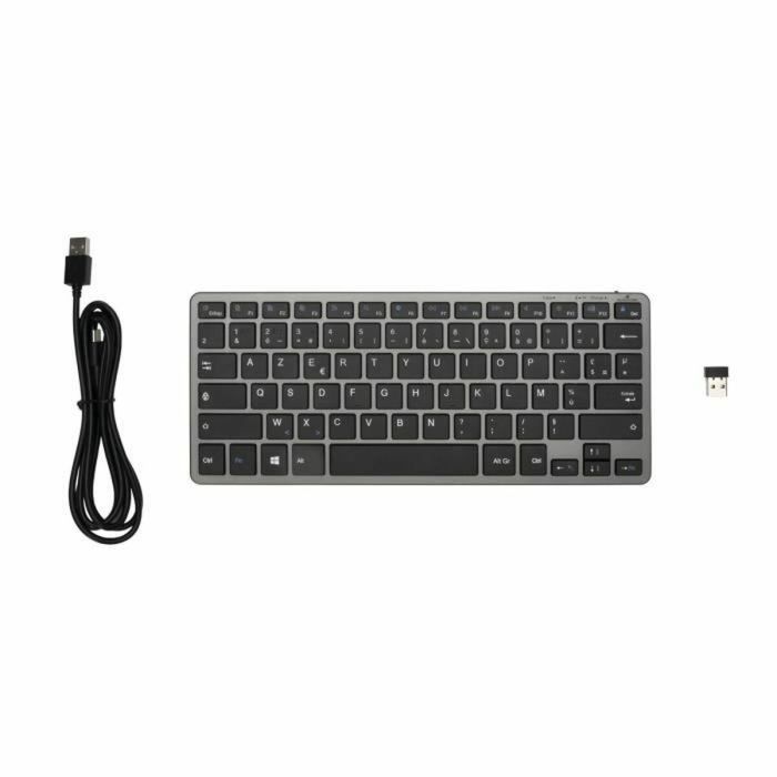 Teclado Bluestork Azerty Francés Negro 1