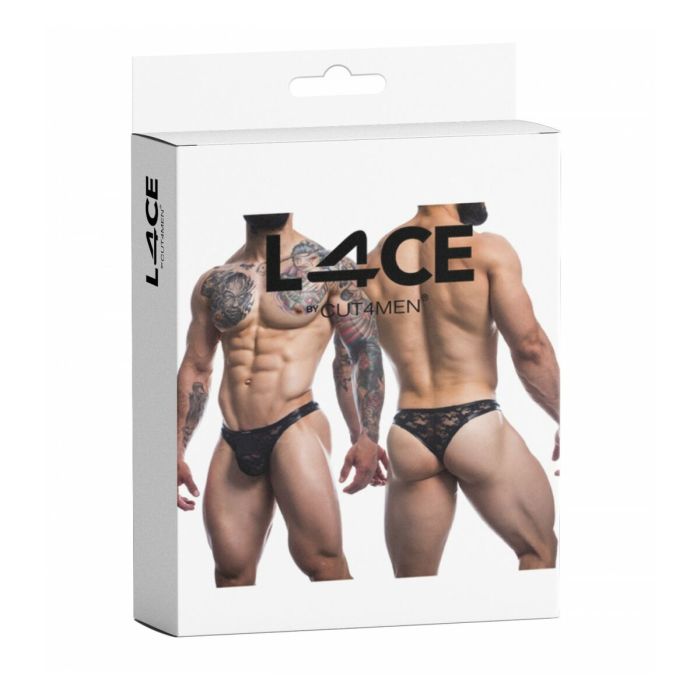 Tanga Cut4men Negro L 4