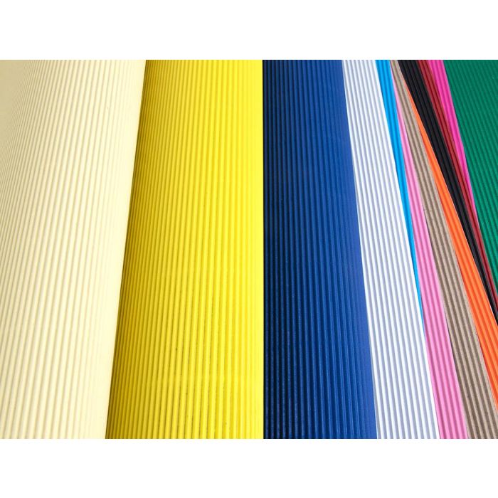 Carton Ondulado Liderpapel 50 X 70 cm 320 gr-M2 Amarillo 10 unidades 4