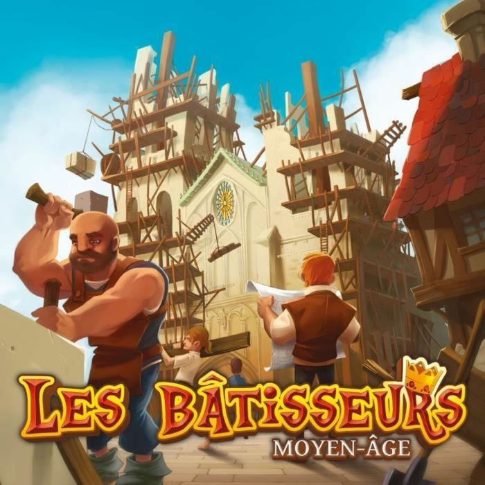 Juego de Mesa Asmodee Bâtisseurs (Les) : Moyen âge (FR) 1