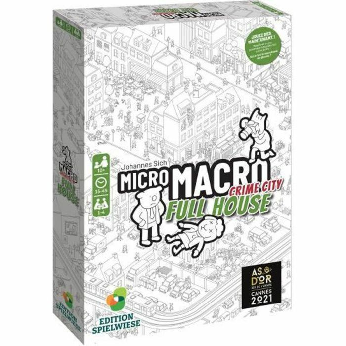 Juego de Mesa BKR Bunker Micro Macro 2 Crime City - Full House