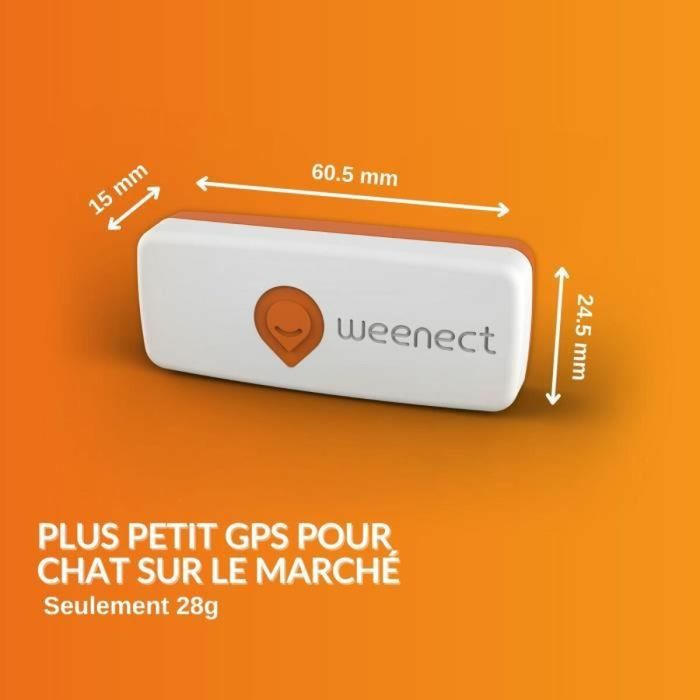 Localizador Antipérdida Weenect Weenect XS GPS Gato Blanco 5