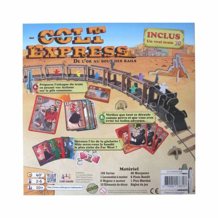 Juego de Mesa BlackRock Colt Express 1