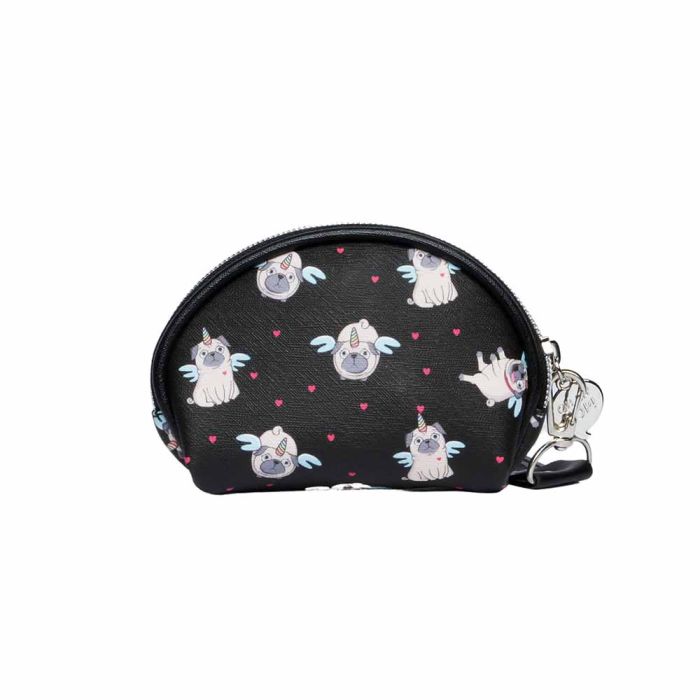 Monedero Oval Pug Oh My Pop! Negro 2