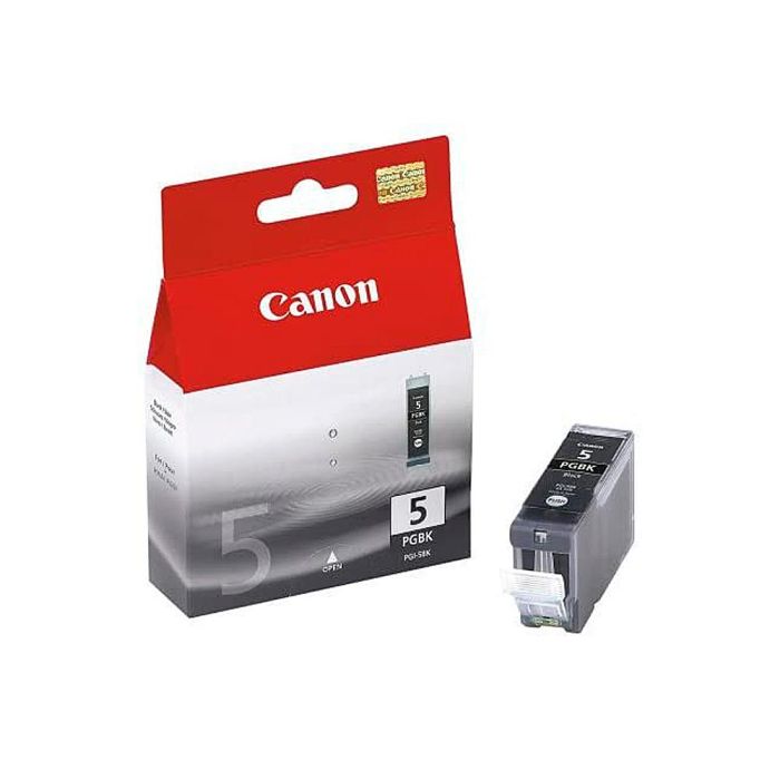 Cartucho de Tinta Original Canon PGI-5 BK Negro (1 unidad) 1