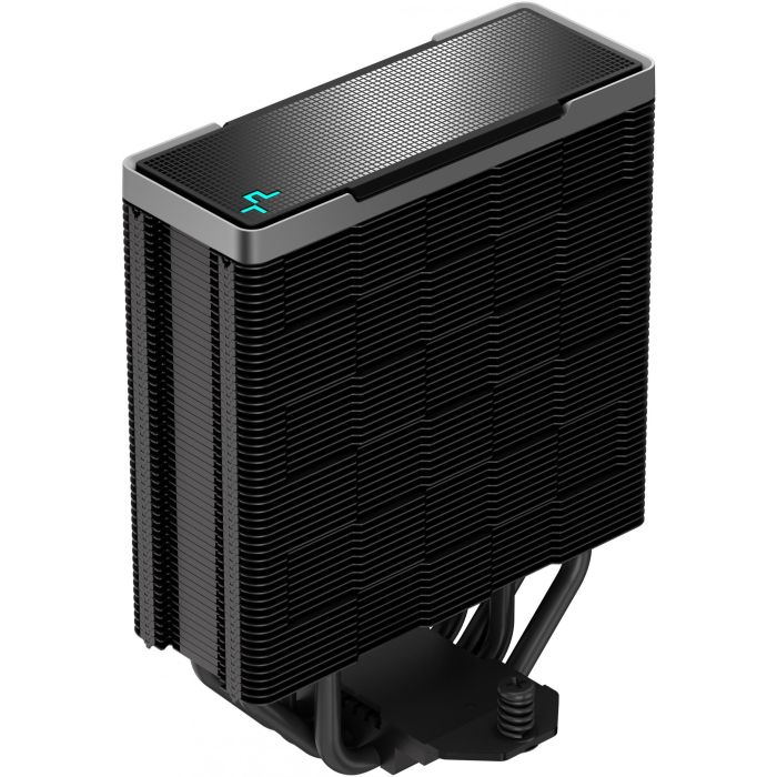 Deepcool DEE1690884241490 Disipador CPU AK400 Zero Dark Plus Negro con 2 Ventiladores 120mm Intel/AMD 6