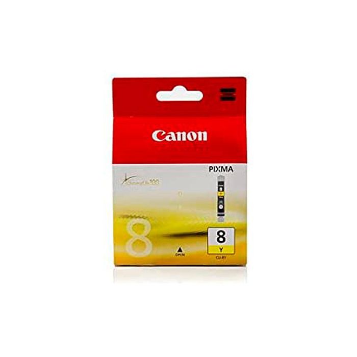 Ink-Jet Canon Ip3300 4200 4300 5200 5200R 5300 6600D 6700D Mp500 530 600 800 810 Ix4000 Ix5000 Pro9000-Amarillo Cli-8 1