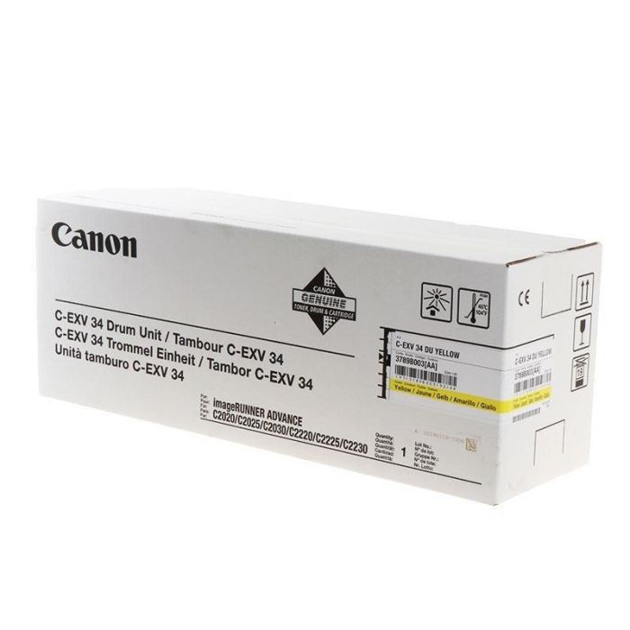Canon Tambor Amarillo Ir C2030, 2030I, 2020, 2020I, 2020 L, 2025I, 2225I - Cexv34 Canon Tambor Amarillo Ir C2030, 2030I, 2020, 2020I, 2020 L, 2025I, 2225I - Cexv34