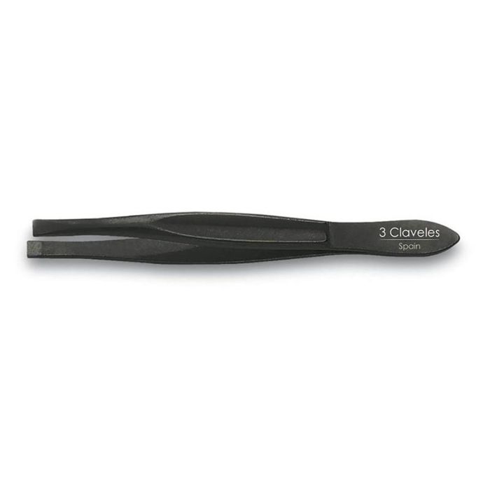 Pinza Recta Negra 8 cm. D 3C Tres Claveles