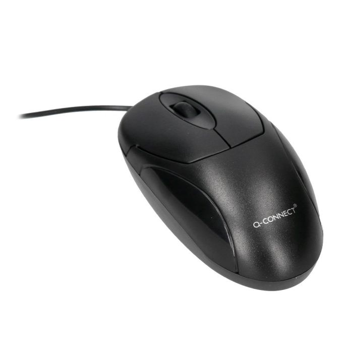 Raton Q-Connect Optico 800 Dpi Usb 1,5 grhz Negro 4