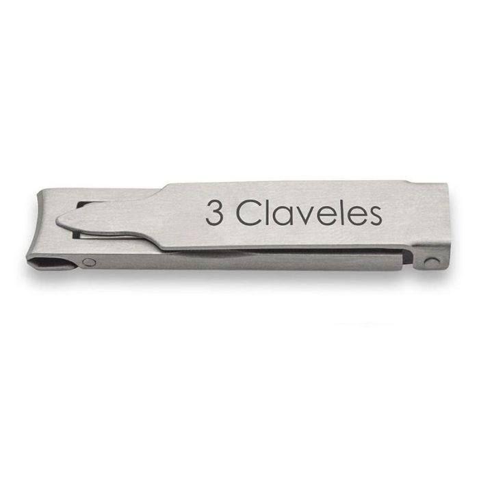 Cortauñas Plegable Inox 6 cm. D 3C Tres Claveles