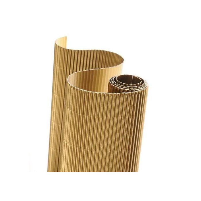 Carton Ondulado Canson 300G Rollo 0,5X0,7 M Oro Paquete De 10