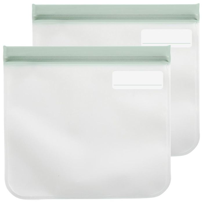 Day Juego de 2 Bolsas Conservar 23x21 con Cierre Zip Herméticas Reutilizables 4