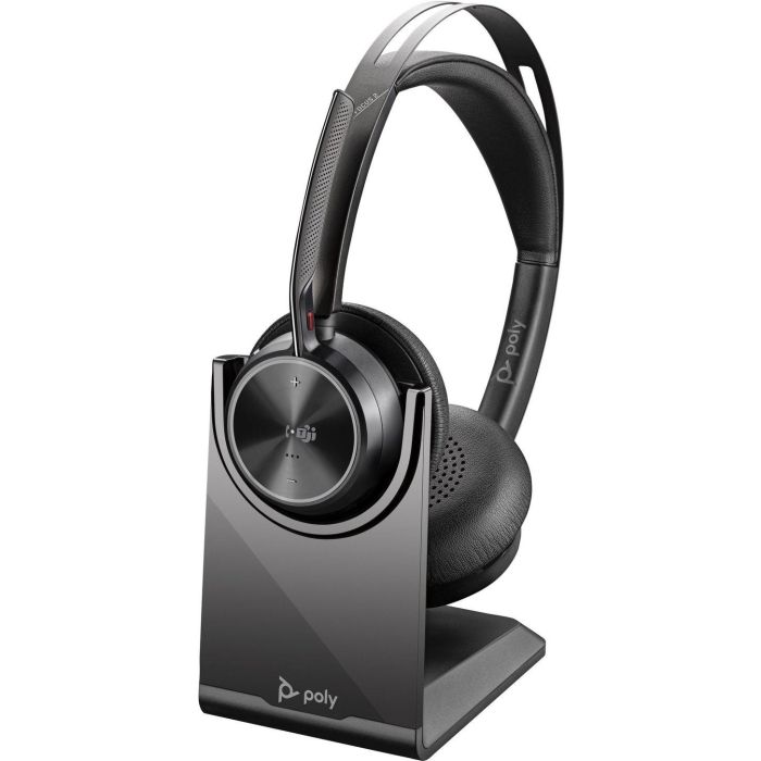 HP Poly VFOCUS2-M Headset with charge stand
