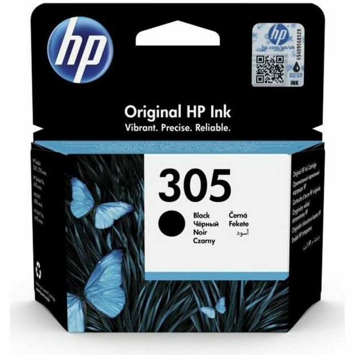 Cartucho Inkjet Hp 3Ym61Ae Nº305 Deskjet 1210/1212 Negro 100 Pág.