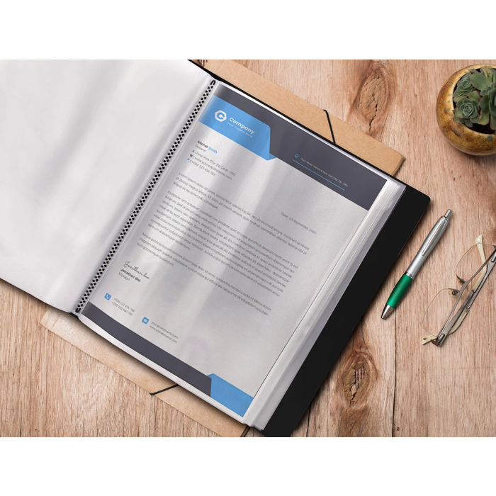 Carpeta Liderpapel CJ57 Negro A4 9