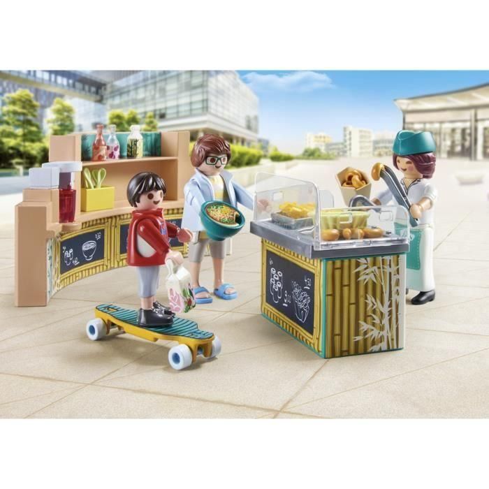 PLAYMOBIL 71538 Puesto de comida rápida - Mi Vida 2 PLAYMOBIL 71538 Puesto de comida rápida - Mi Vida 2