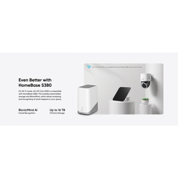 Eufy 4G LTE Cam S330 Bullet (shape) Cámara de seguridad IP Exterior 3840 x 2160 Pixeles Techo/Pared/Poste 7 Eufy 4G LTE Cam S330 Bullet (shape) Cámara de seguridad IP Exterior 3840 x 2160 Pixeles Techo/Pared/Poste 7