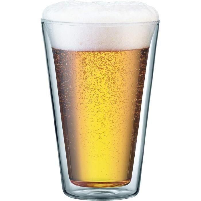 Bodum BOD0727015575131 Vasos Doble Pared Canteen Transparentes 0,4 L Juego de 2 1 Bodum BOD0727015575131 Vasos Doble Pared Canteen Transparentes 0,4 L Juego de 2 1