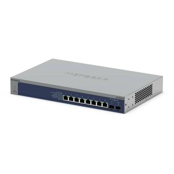 NETGEAR Switch XS508TM-100EUS Gestionado con 8 Puertos 10G y 2 Puertos SFP+ Insight Managed 2
