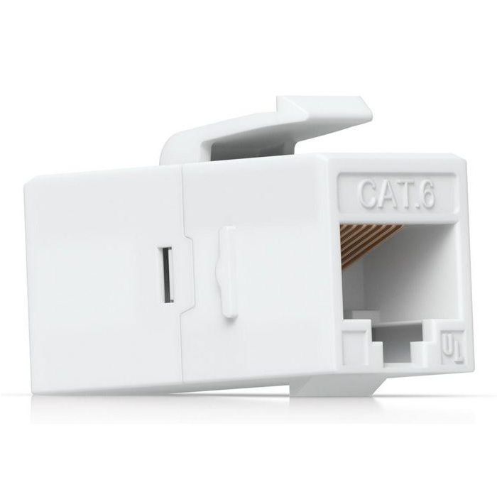Ubiquiti Acoplador Keystone Cat6, Conector Ethernet para Cables Pre-terminados, Paquete de 12 8 Ubiquiti Acoplador Keystone Cat6, Conector Ethernet para Cables Pre-terminados, Paquete de 12 8