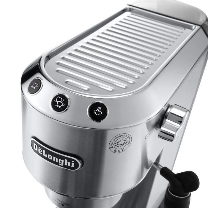 Delonghi EC 685.M Cafetera espresso Dedica Acero Inoxidable 15 bares, 1L, 1300W, Sistema Capuchino, 1 o 2 Tazas, Programable 3 Delonghi EC 685.M Cafetera espresso Dedica Acero Inoxidable 15 bares, 1L, 1300W, Sistema Capuchino, 1 o 2 Tazas, Programable 3
