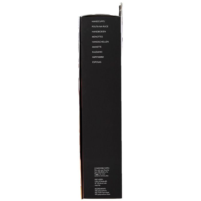 Esposas Saffron Sportsheets 80011 Negro 10 Esposas Saffron Sportsheets 80011 Negro 10