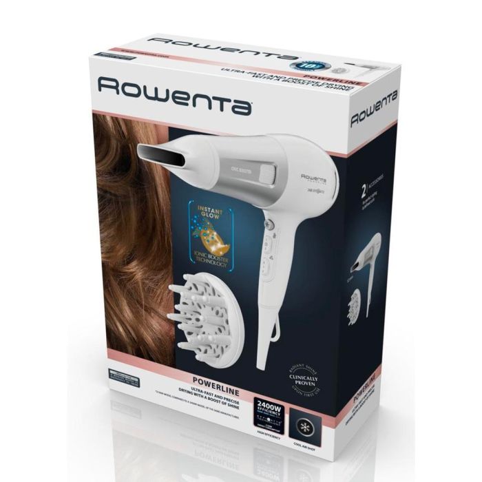 Secador Pelo Rowenta Powerline Cv5930Fo 2400 W 2 Secador Pelo Rowenta Powerline Cv5930Fo 2400 W 2