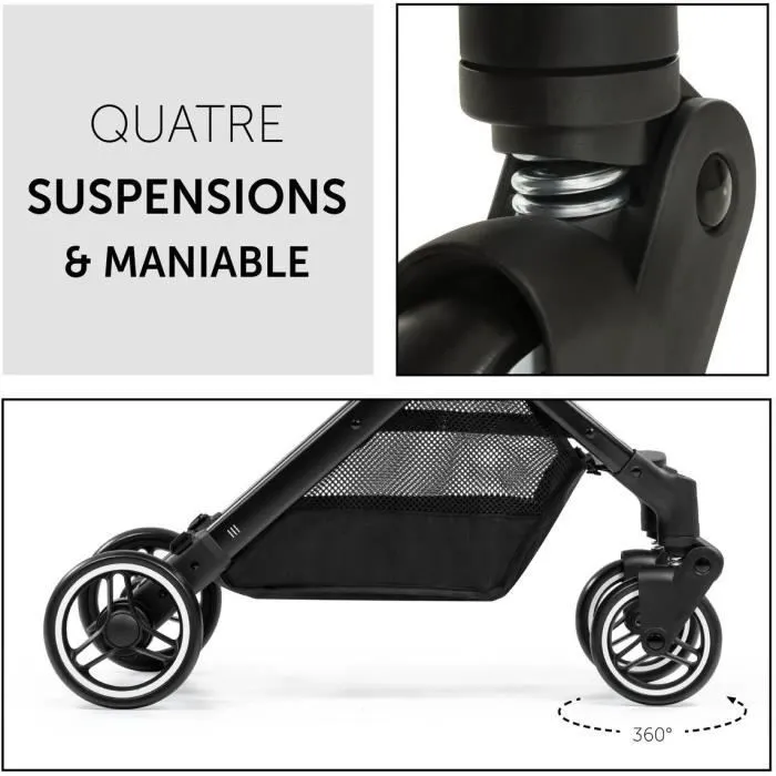 Hauck Cochecito compacto TRAVEL N CARE con 4 ruedas y plegado con una mano - Leo - AABBM40957 5 Hauck Cochecito compacto TRAVEL N CARE con 4 ruedas y plegado con una mano - Leo - AABBM40957 5