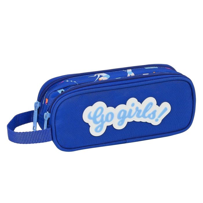 Portatodo Doble Go Girls BlackFit8 Go girls Azul 21 x 8 x 6 cm 1