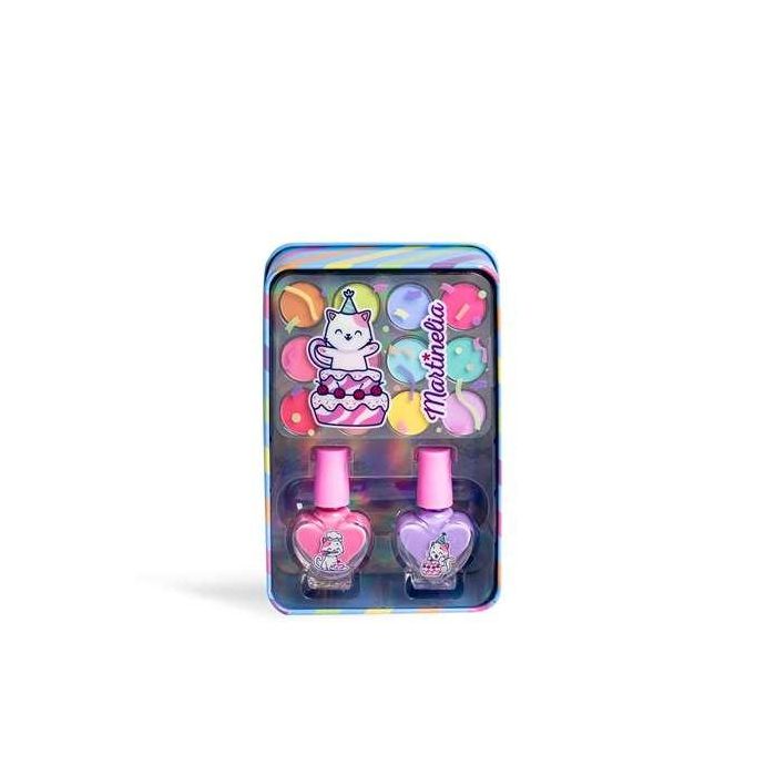 Set Sombras Y Uñas En Caja Metálica Yummy 12043 Martinelia