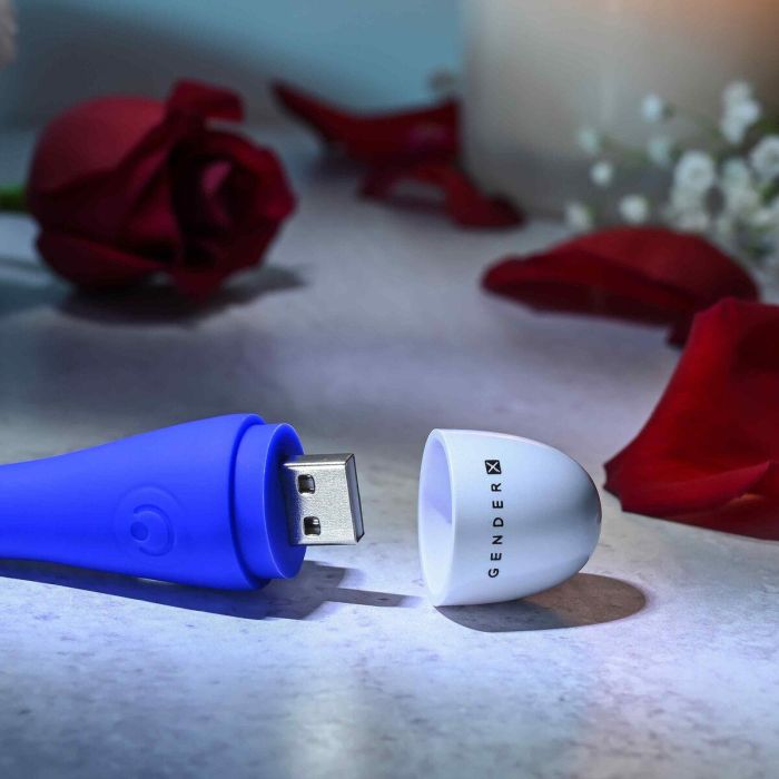 Vibrador Gender X Gender X Azul 13 Vibrador Gender X Gender X Azul 13
