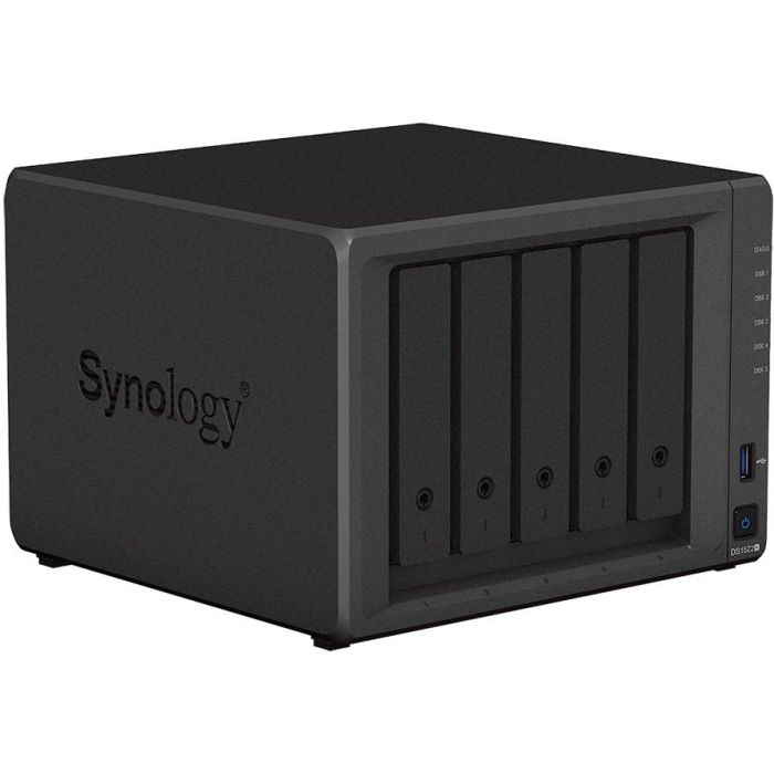 Synology DS1522+ NAS Torre 5 Bahías con CPU AMD Ryzen R1600 y 8GB DDR4 RAM, para usuarios domésticos 6