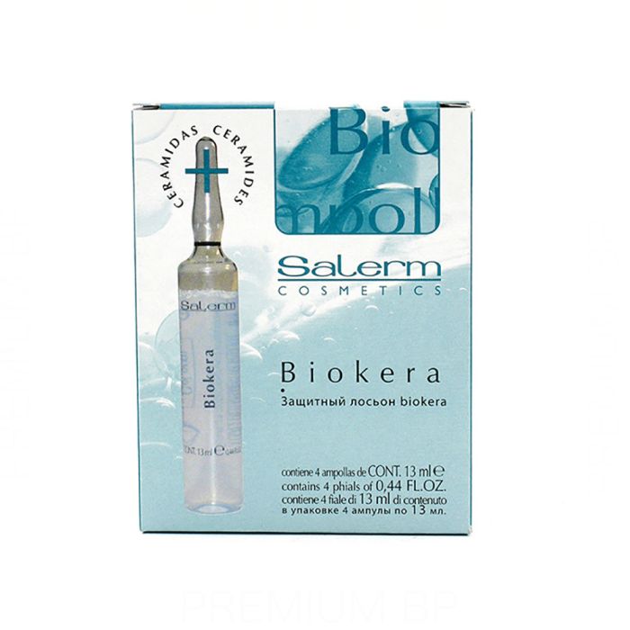 Tratamiento Capilar Fortalecedor Salerm Biokera (4 x 13 ml)