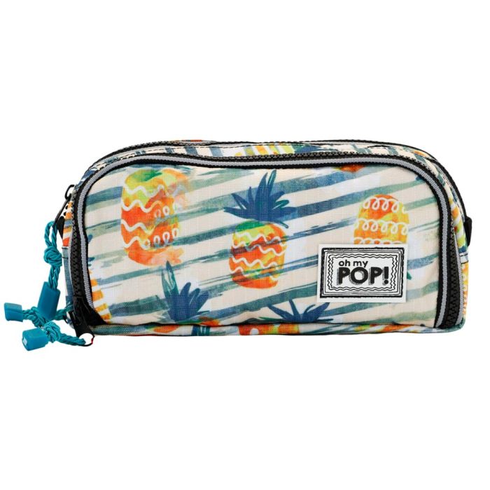 Estuche Portatodo Note Ananas Oh My Pop! Amarillo 1