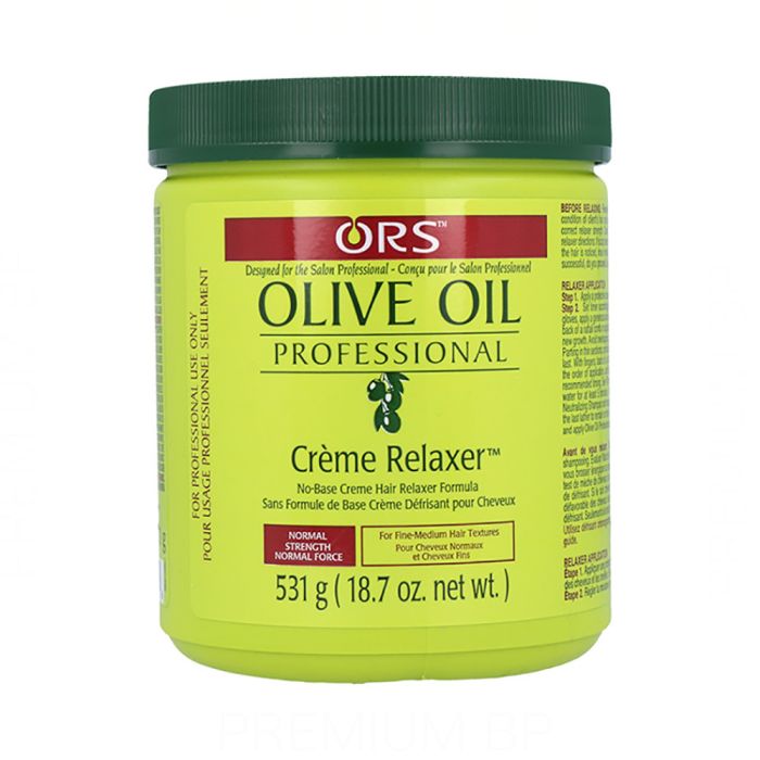 Tratamiento Capilar Alisador Ors Olive Oil Creme Relaxer Normal (532 g)