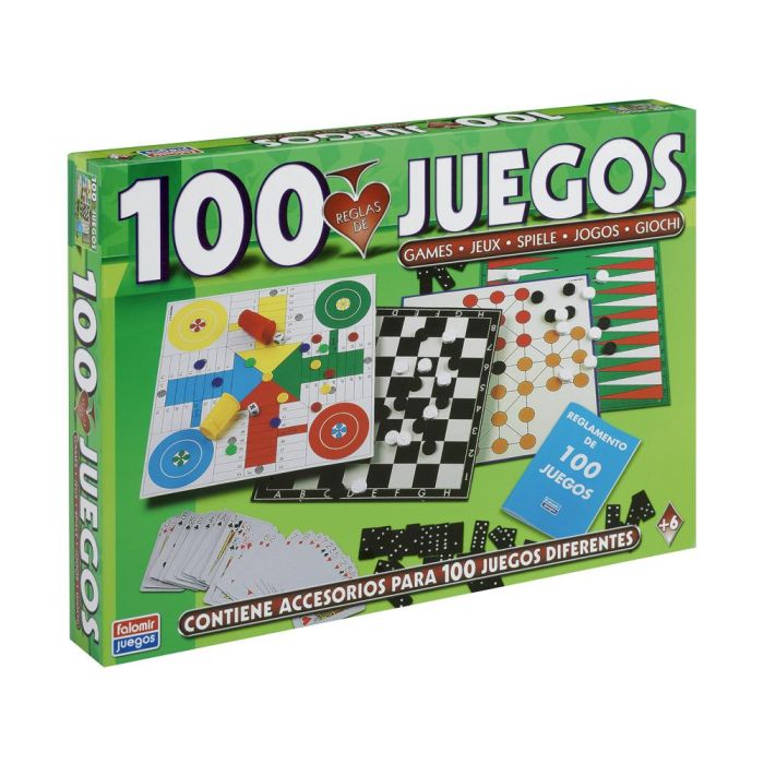 Juego De Mesa Falomir 100 Juegos Reunidos 1