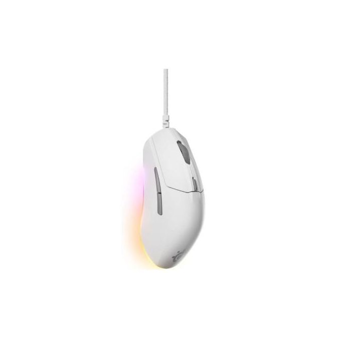 SteelSeries Ratón Rival 3 Gen 2 Blanco (62516) - 6 Botones, Óptico, USB, Ambidiestro 1