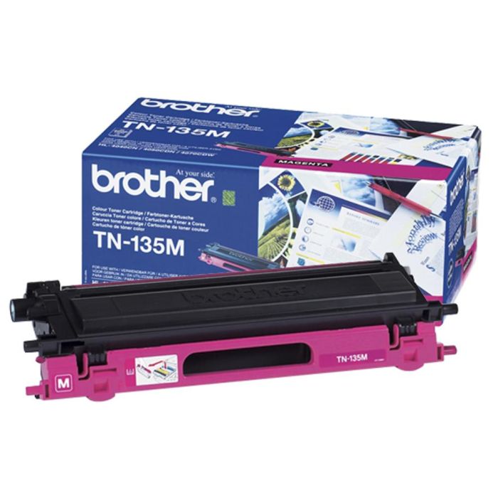 Toner Brother Tn135M Hl-4040Cn-4050Cdn-4070Cdw Dcp-9040-9045 Mfc-9440-9840 Magenta -4.000@5%- 1