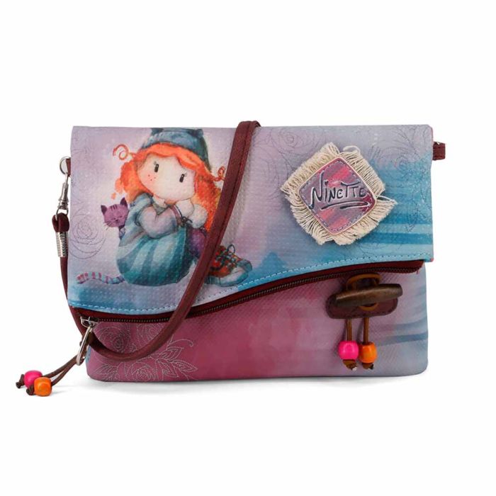 Bolso Bandolera Handy Origin Forever Ninette Multicolor