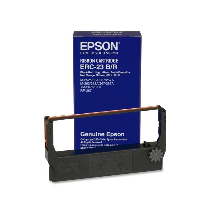 Epson Cinta Registradora Negro M-250-250A-255- 255A-260-260A-264-265-265A-280-280A-280Av - Erc-23B S015214 1