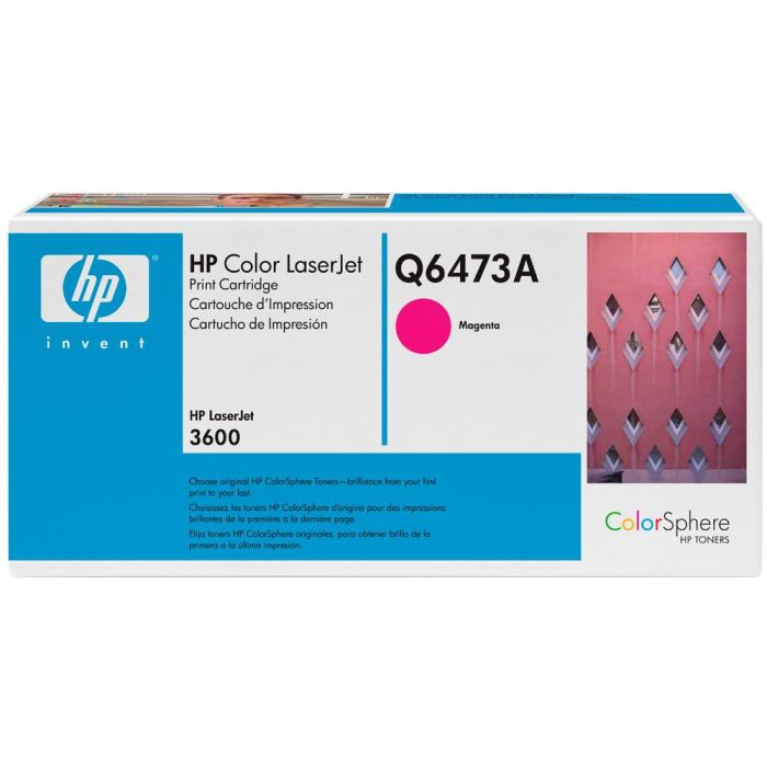 Toner Hp Laserjet Color 3600 Magenta -Mas De 4.000 Pag- 1