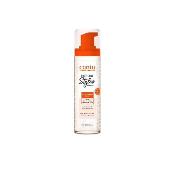 Cantu Protective Styles Set & Refresh Foam 237 mL Cantu