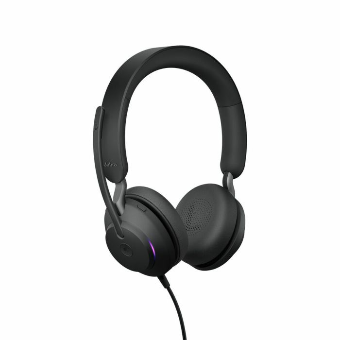 Auriculares con Micrófono Jabra Evolve2 40, MS Stereo Negro 1 Auriculares con Micrófono Jabra Evolve2 40, MS Stereo Negro 1