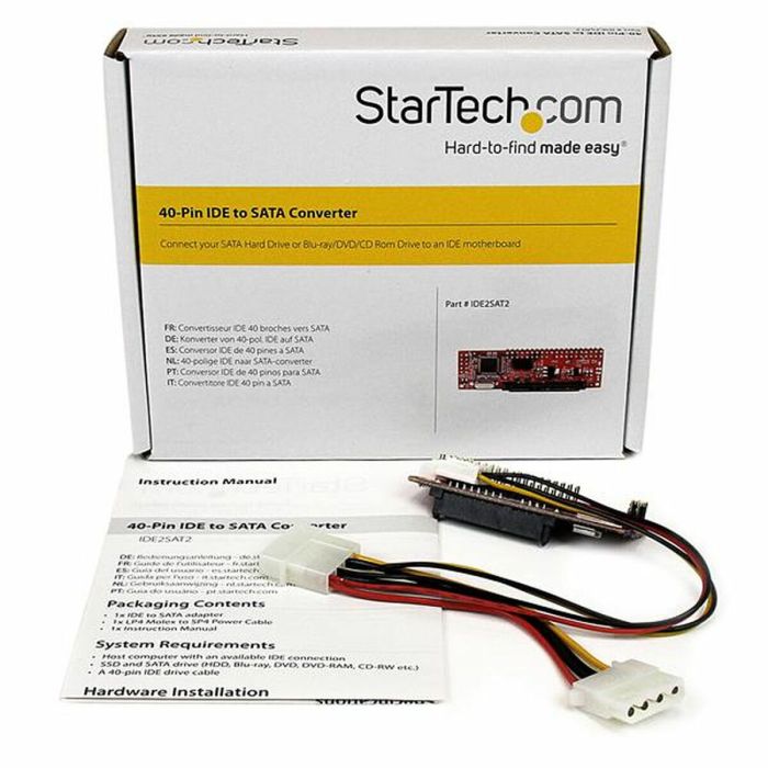 Cable SATA Startech IDE2SAT2